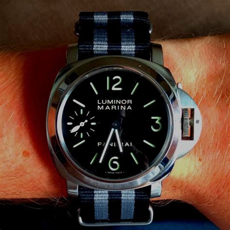 panerai 111 straps|Panerai nato straps.